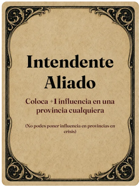 Carta Intendente Aliado