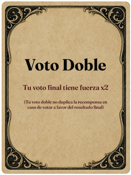 Carta Voto Doble