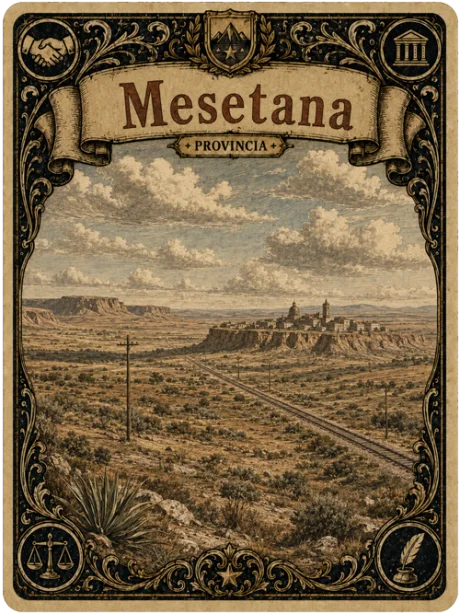 Carta de la provincia Mesetana